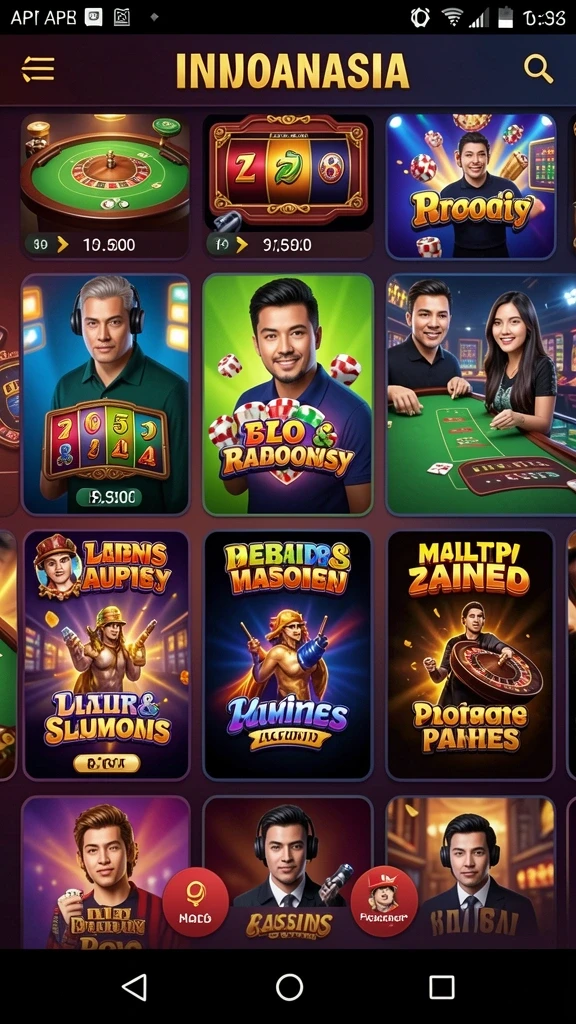 neko4d - Antarmuka aplikasi baru yang lebih segar.
